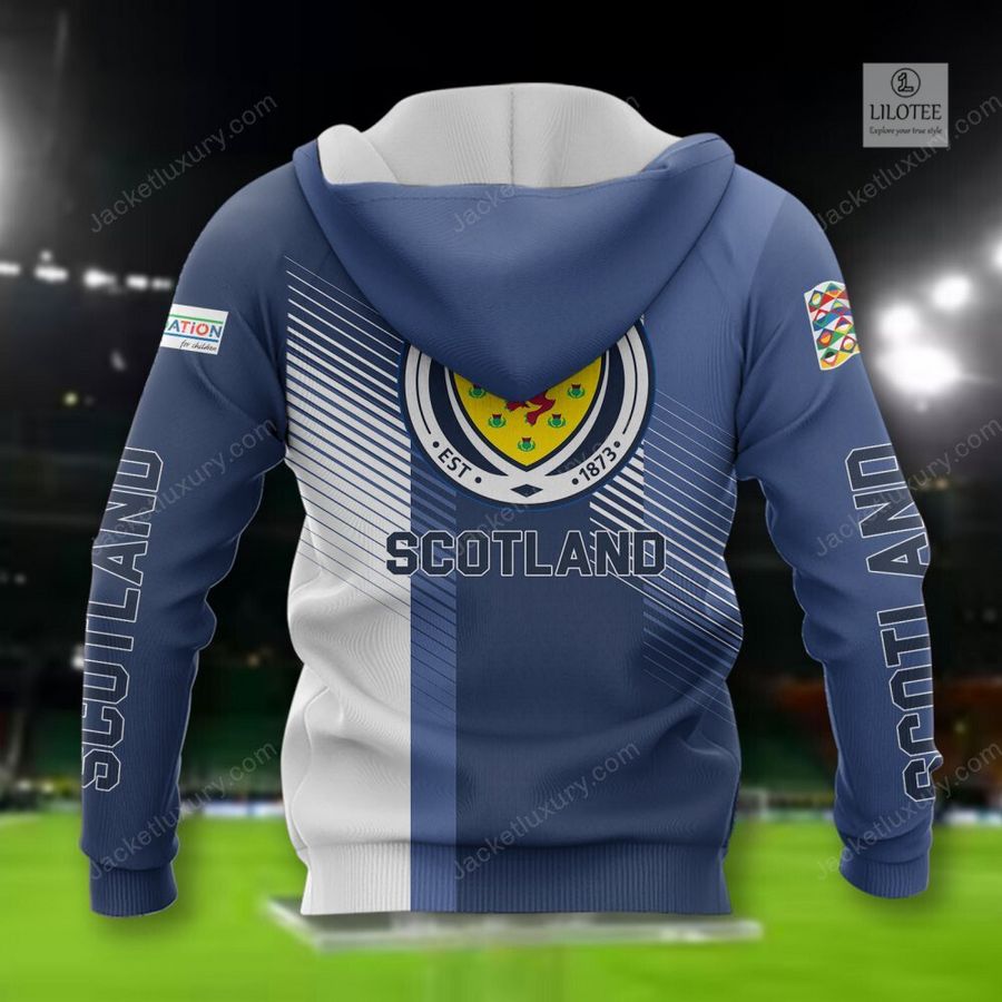 Scotland national football team Navy 3D Hoodie, Shirt 28