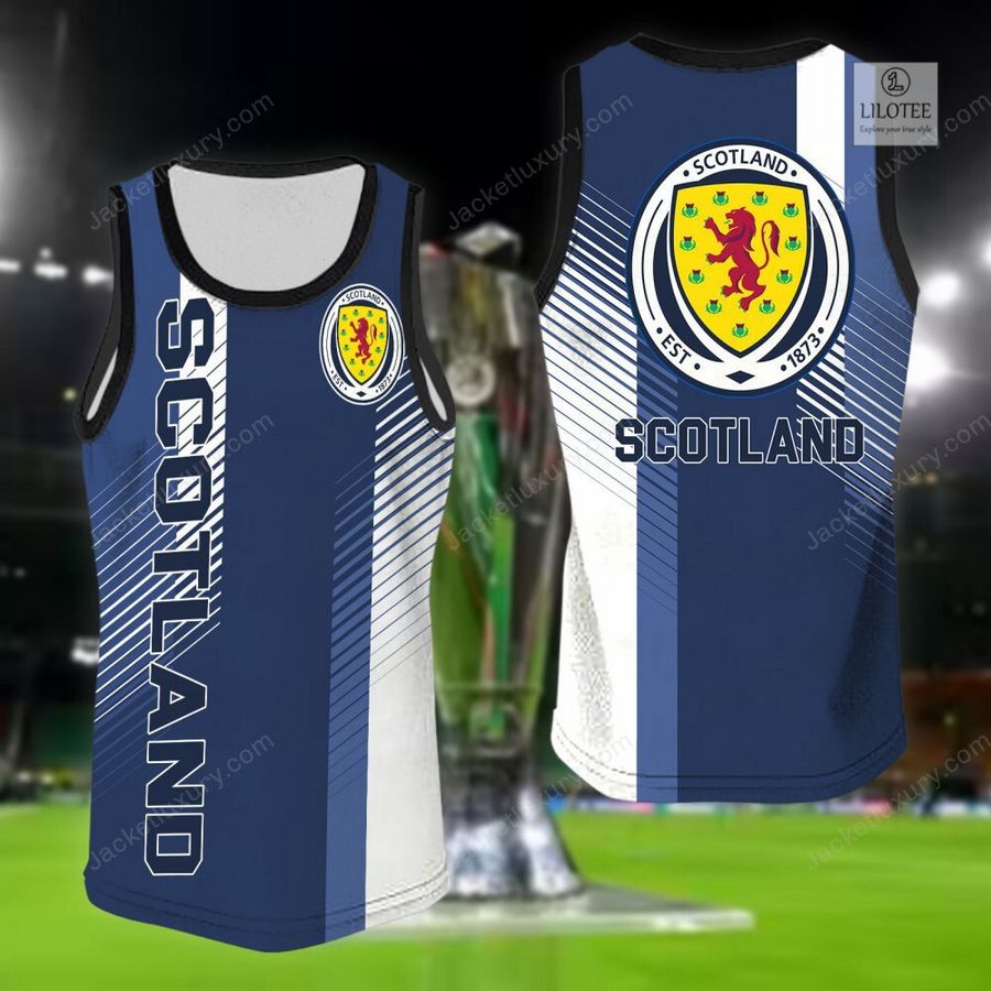 Scotland national football team Navy 3D Hoodie, Shirt 9