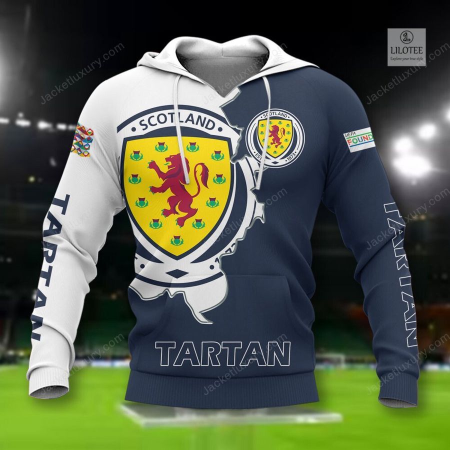 Scotland Tartan national football team 3D Hoodie, Shirt 2