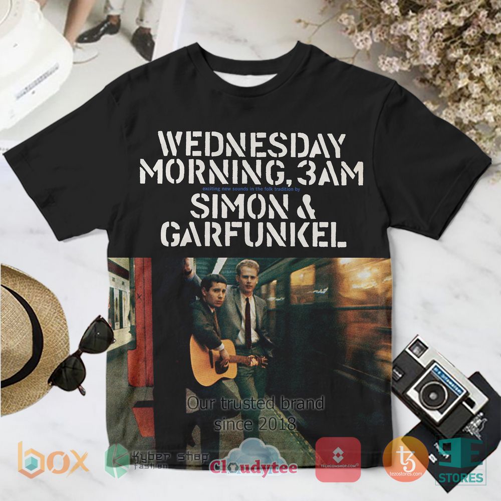 BEST Simon & Garfunkel Wednesday Morning, 3 A.M 3D Shirt 2