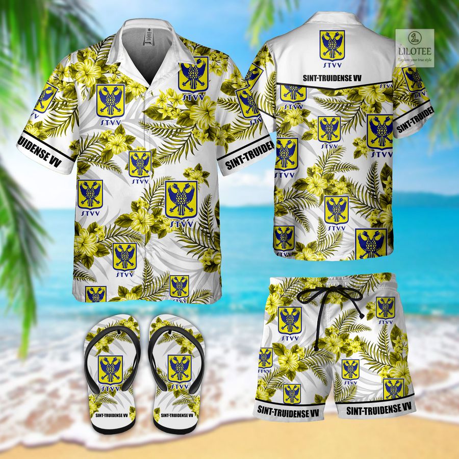 BEST Sint-Truidense VV Hawaiian Shirt and Flip Flop 2
