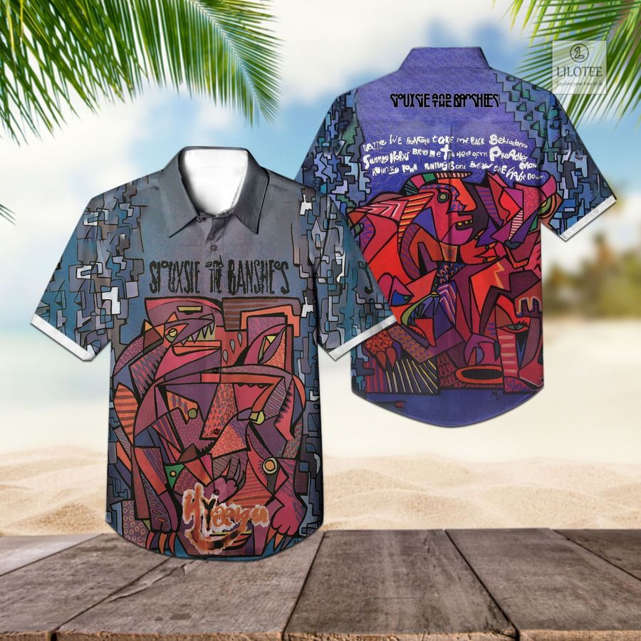 BEST Siouxsie and the Banshees Hyna Hawaiian Shirt 3