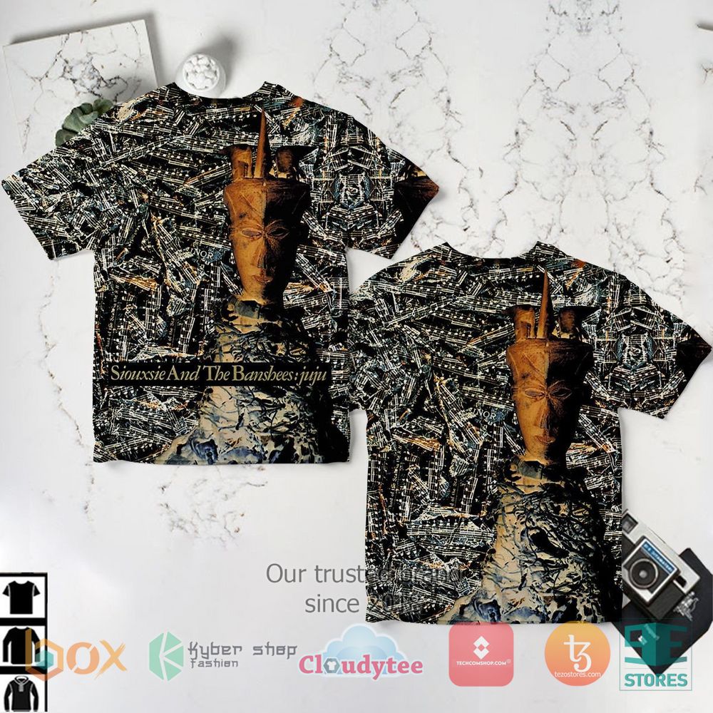 HOT Siouxsie and the Banshees Juju 3D over printed Shirt 1