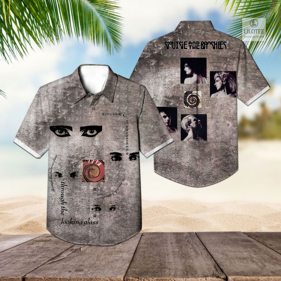 BEST Siouxsie and the Banshees Through The Looking Glass Hawaiian Shirt 2