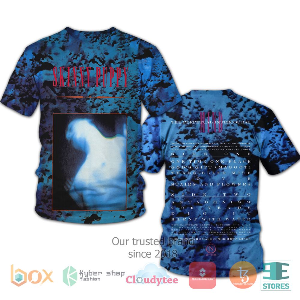 BEST Skinny Puppy The Perpetual Intercourse 3D Shirt 11