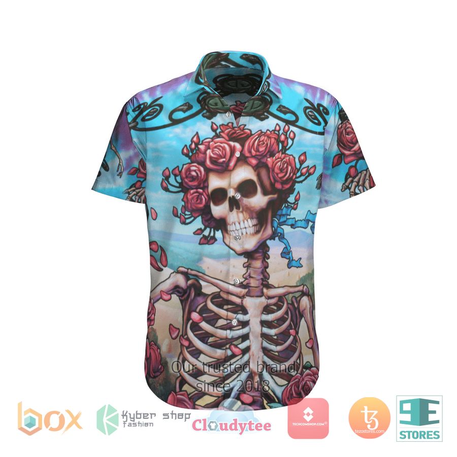 BEST Skull and Roses Hawaii Shirt 6