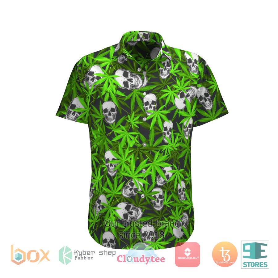 BEST Skull Cannabis Hawaii Shirt 5