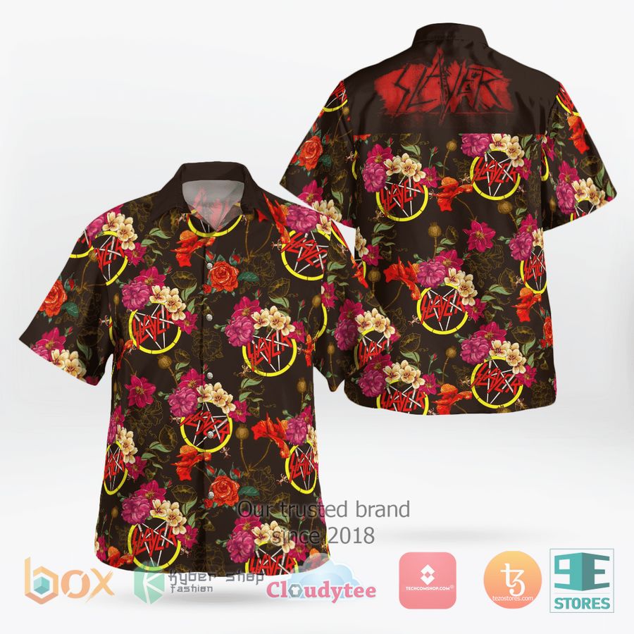 HOT Slayer Pink Flower Hawaiian Shirt 8