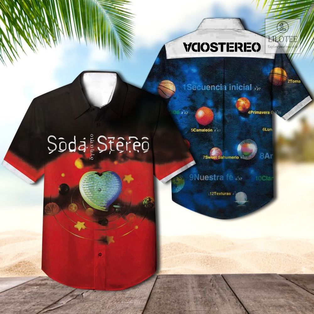 BEST Soda Stereo Dynamo Casual Hawaiian Shirt 3