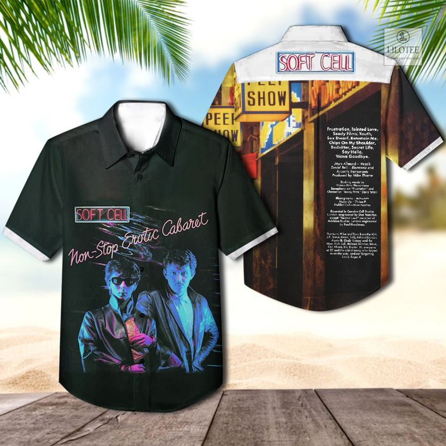 BEST Soft Cell Non-Stop Erotic Cabaret Hawaiian Shirt 2