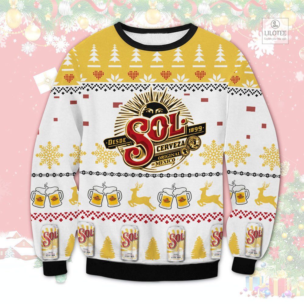 BEST Sol Cerveza Christmas Sweater and Sweatshirt 2