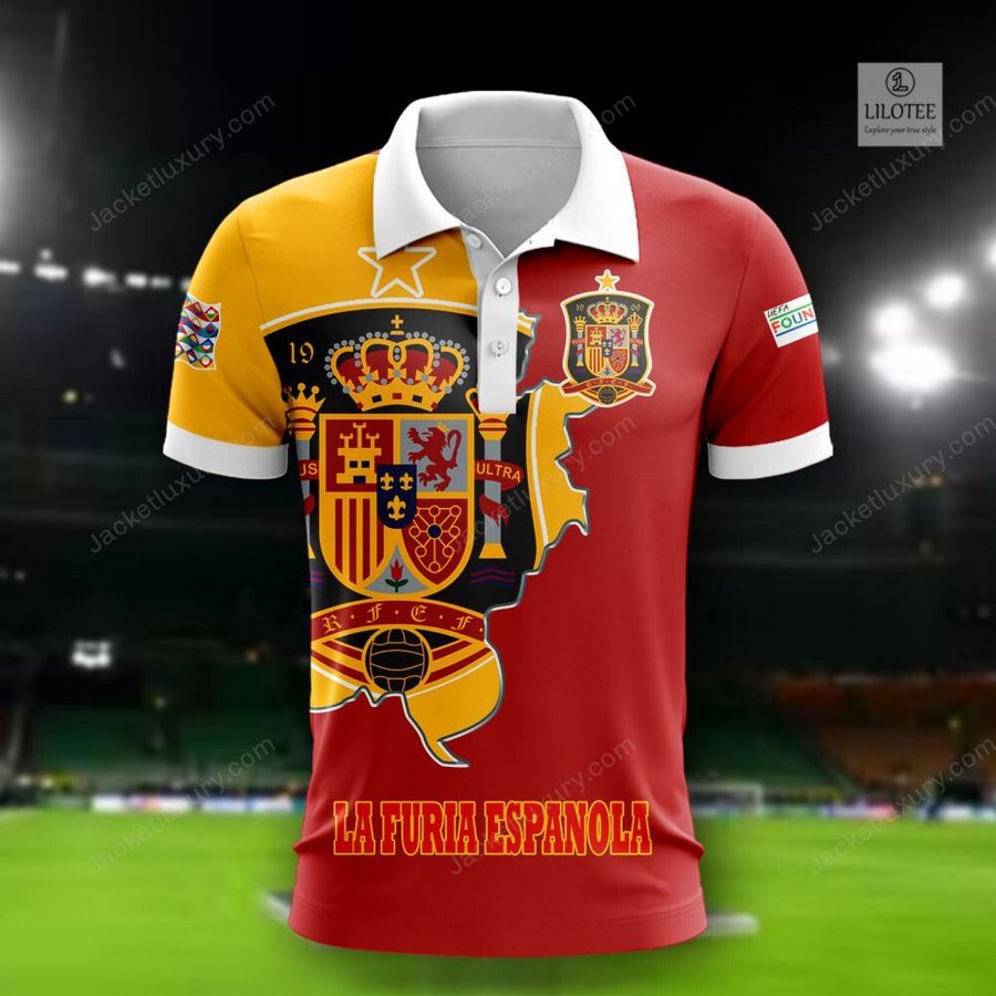 Spain La Furia Espanola national football team 3D Hoodie, Shirt 1