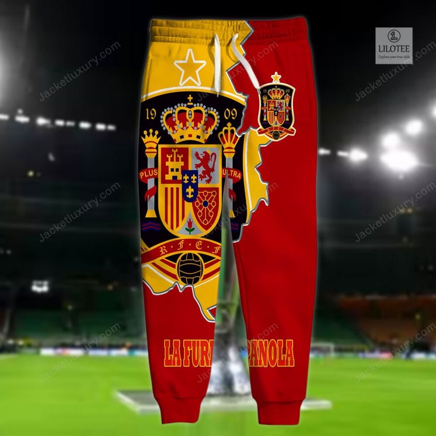 Spain La Furia Espanola national football team 3D Hoodie, Shirt 6