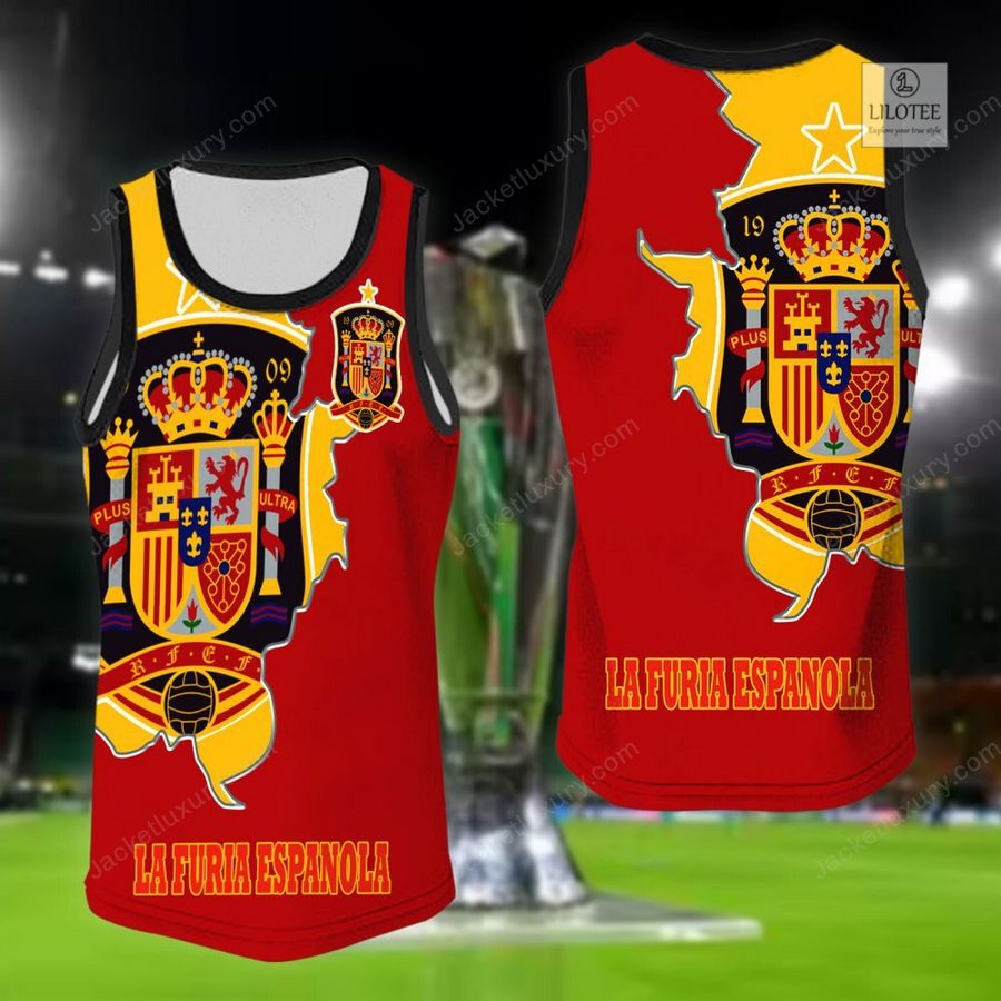 Spain La Furia Espanola national football team 3D Hoodie, Shirt 19