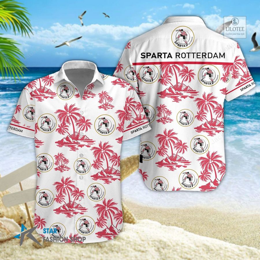 BEST Sparta Rotterdam Hawaiian Shirt, Short 4