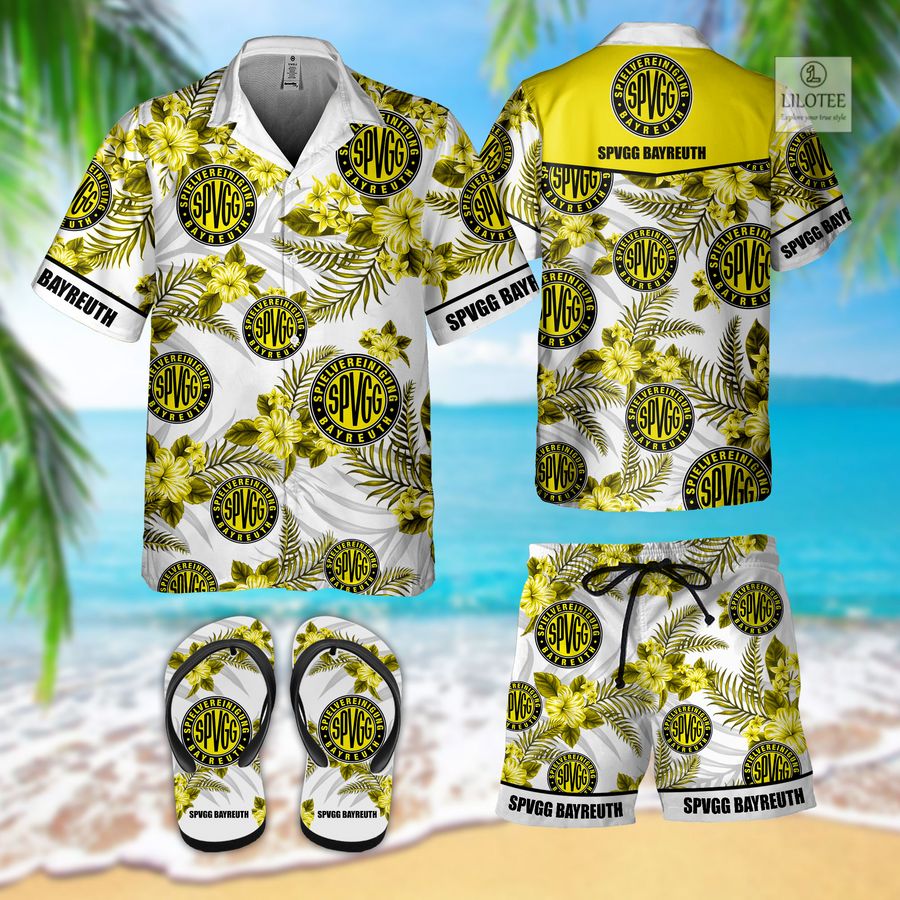 BEST SpVgg Bayreuth Hawaiian Shirt and Flip Flop 3