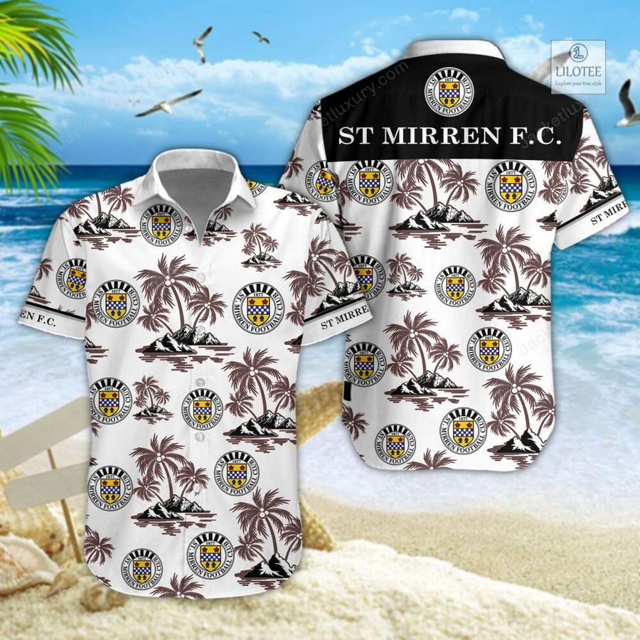 BEST St Mirren Hawaiian Shirt, Shorts 4
