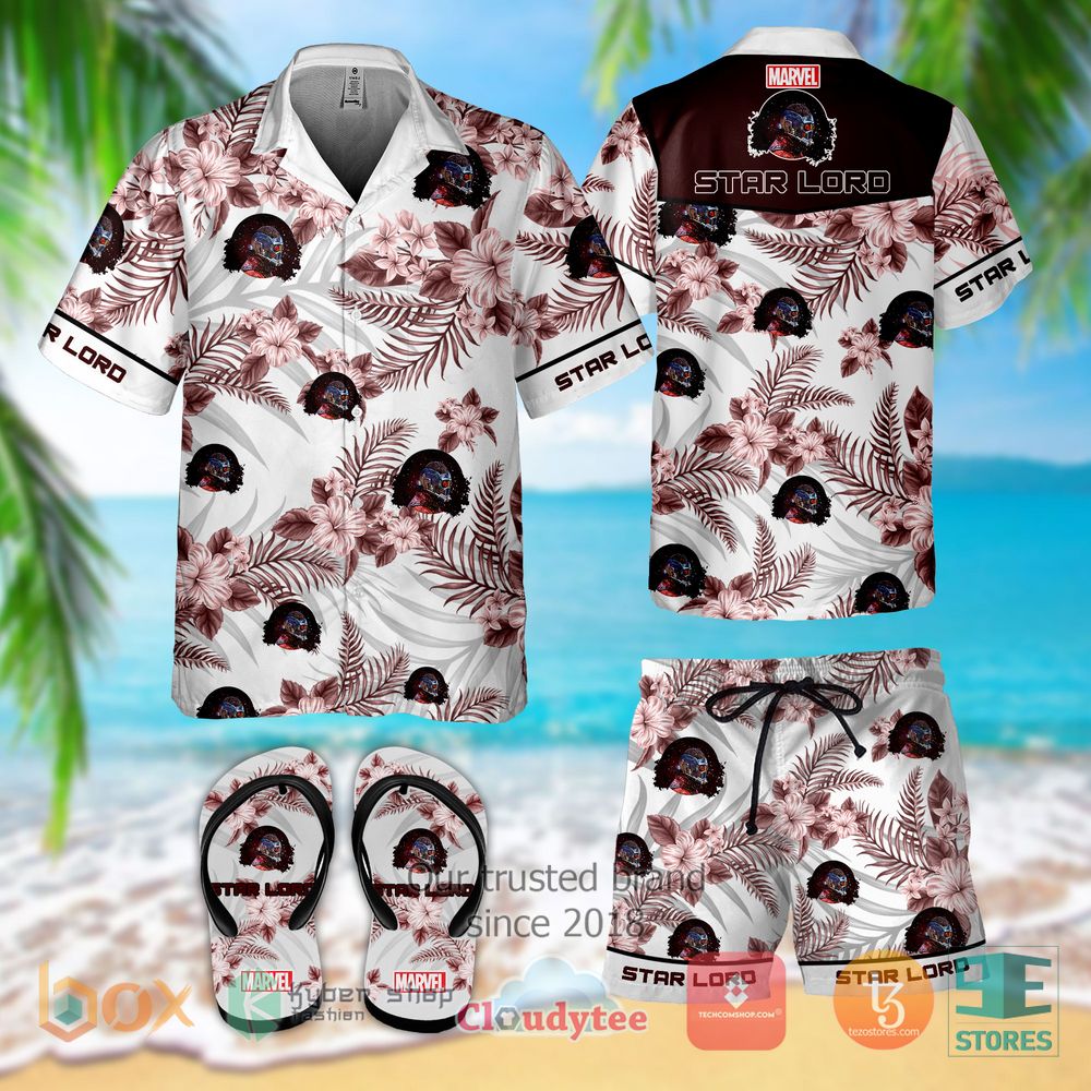 HOT Star-Lord Peter Quill Hawaiian Shirt, Shorts 2
