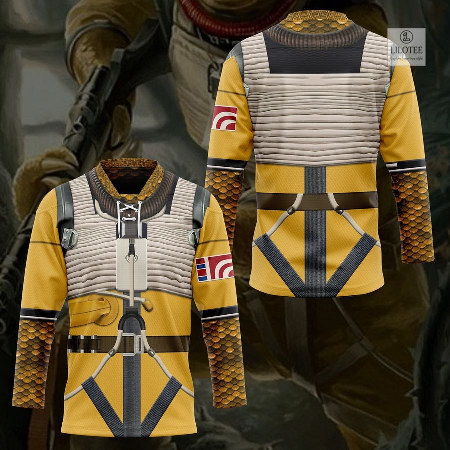BEST Star Wars Bossk Hockey Jersey 3 BEST Star Wars Bossk Hockey Jersey - Image 3