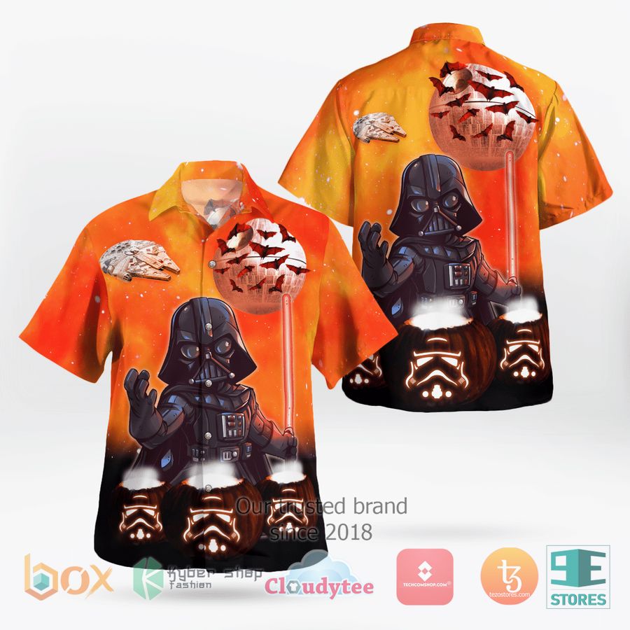 BEST Star Wars Darth Vader Halloween Night Hawaii Shirt 8
