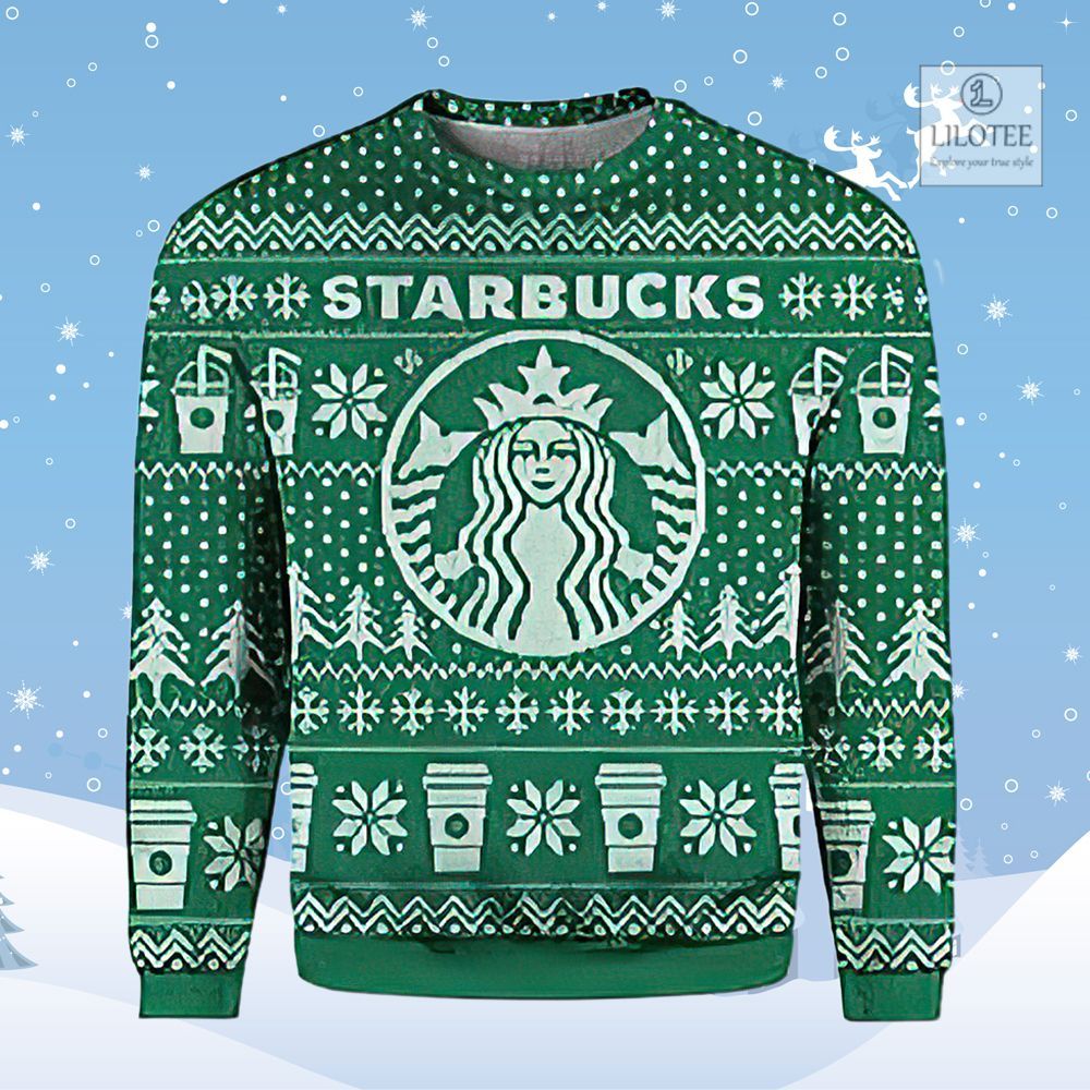 BEST Starbucks 3D sweater, sweatshirt 3