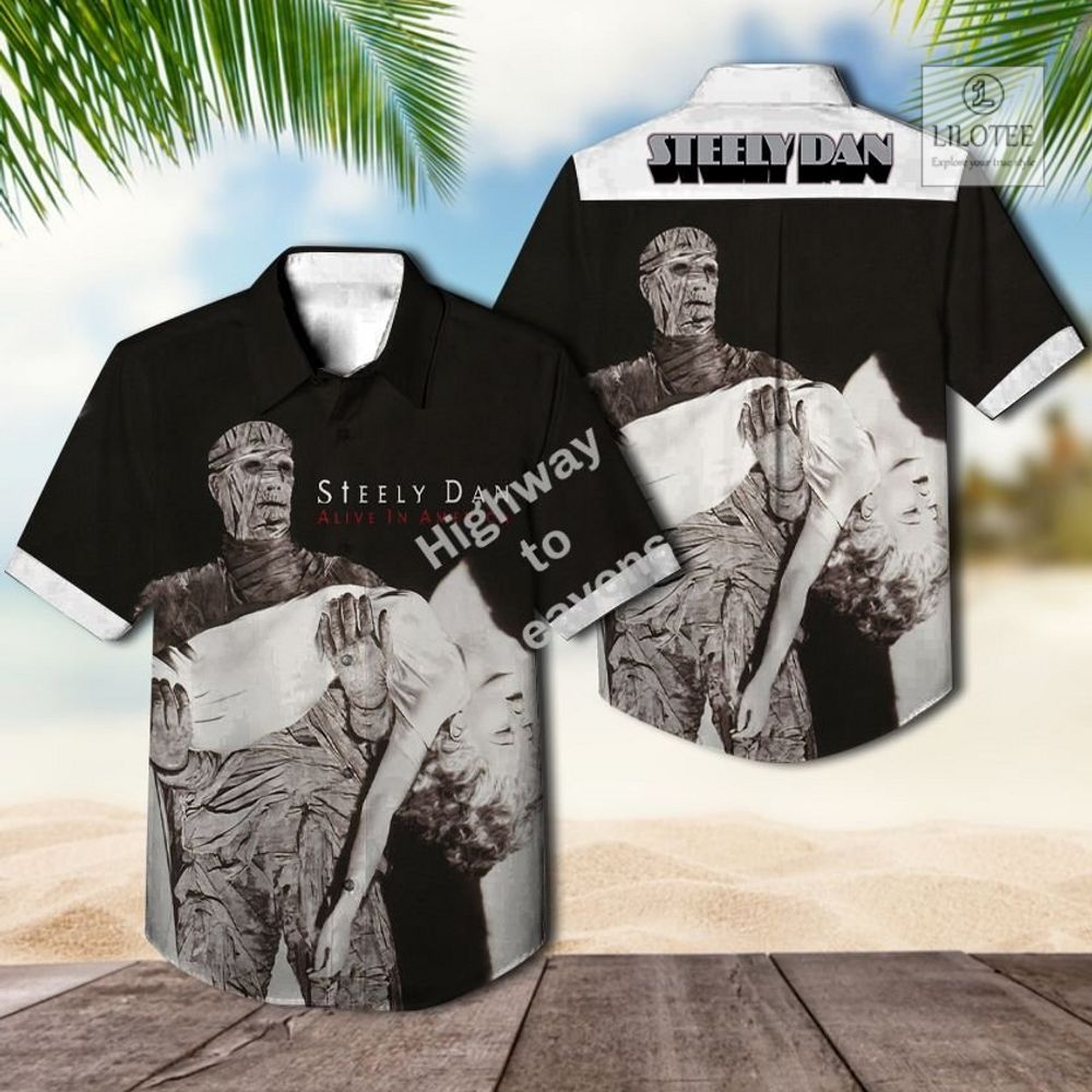 BEST Steely Dan Alive in America Casual Hawaiian Shirt 3