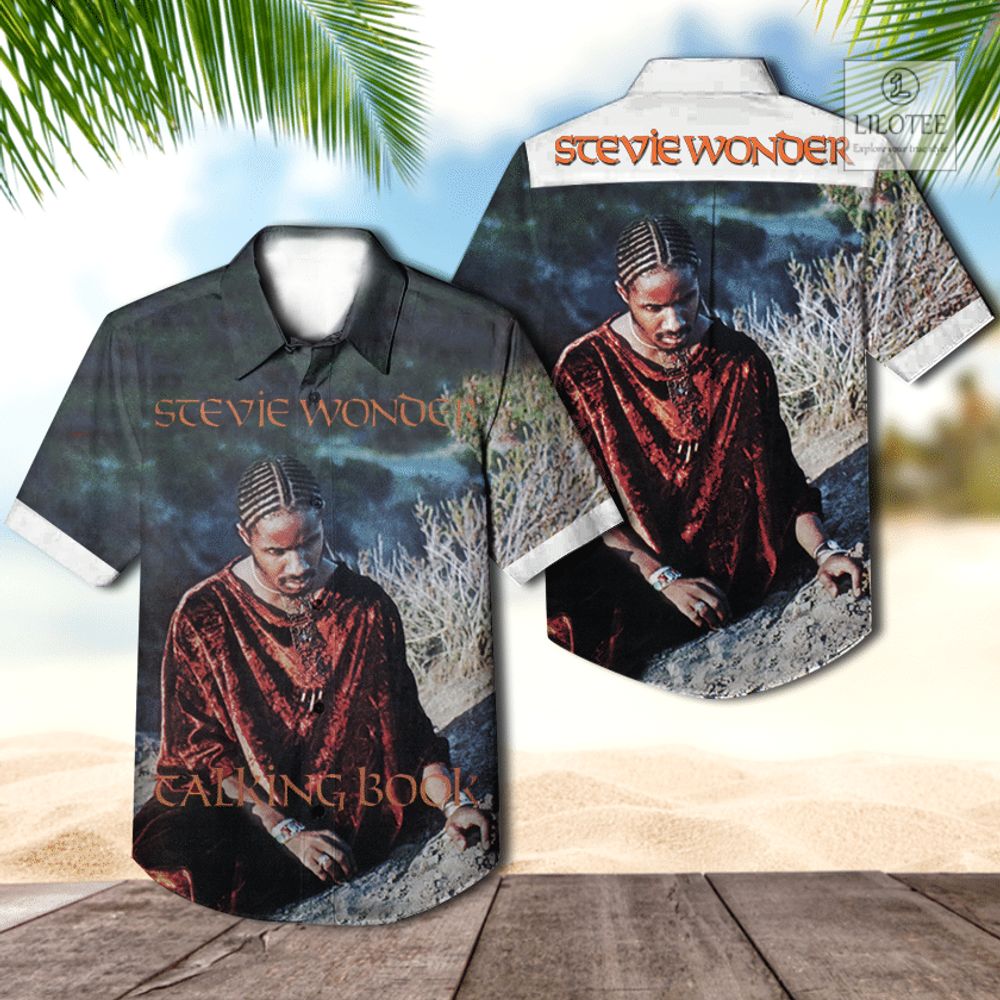 BEST Stevie Wonder Talking Book Casual Hawaiian Shirt 3