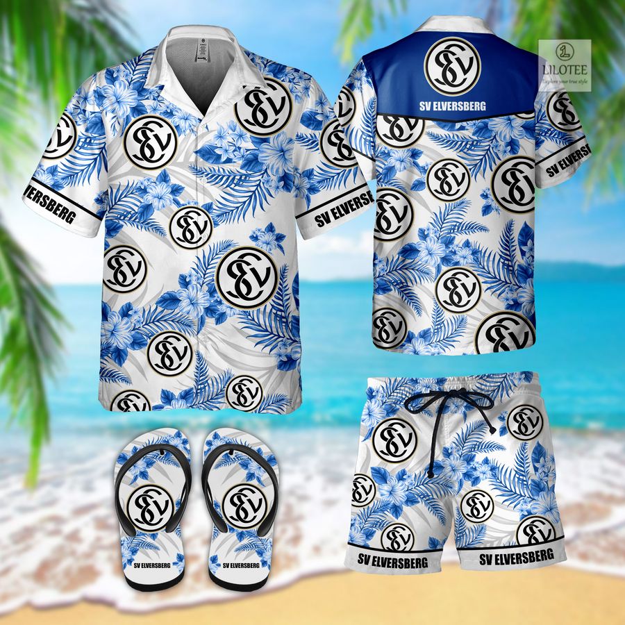BEST SV Elversberg Hawaiian Shirt and Flip Flop 3