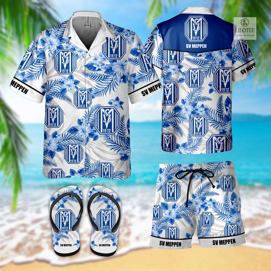 BEST SV Meppen Hawaiian Shirt and Flip Flop 3