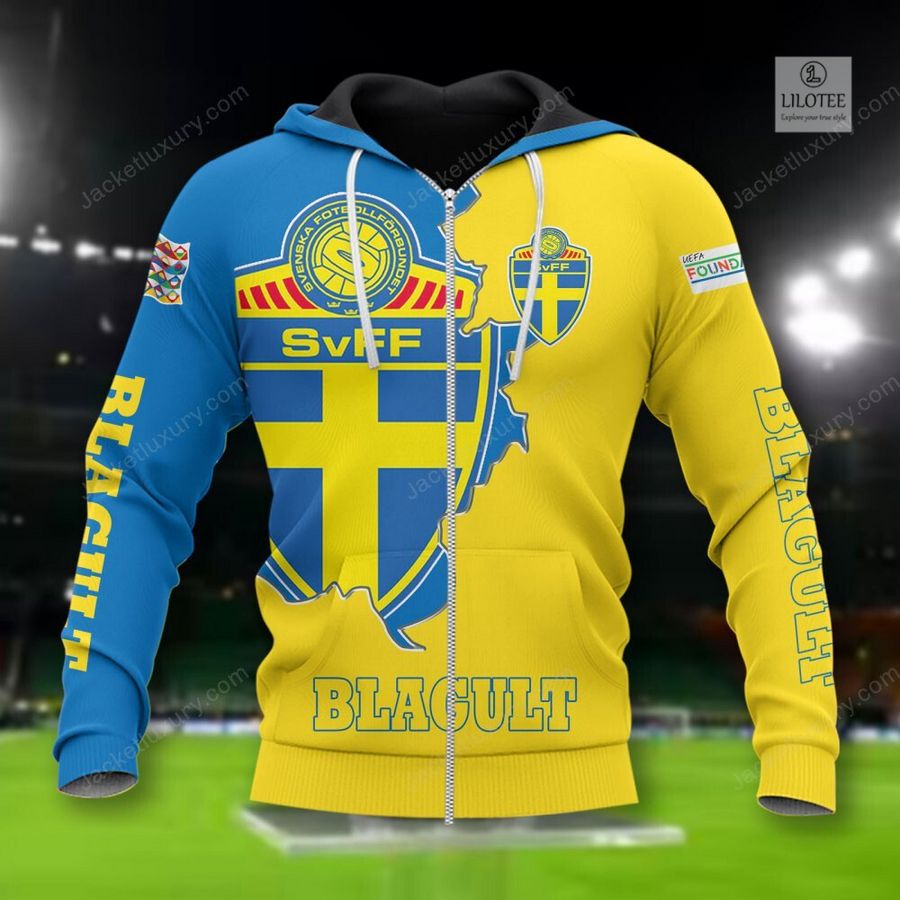 Sweden Blagult national football team 3D Hoodie, Shirt 4