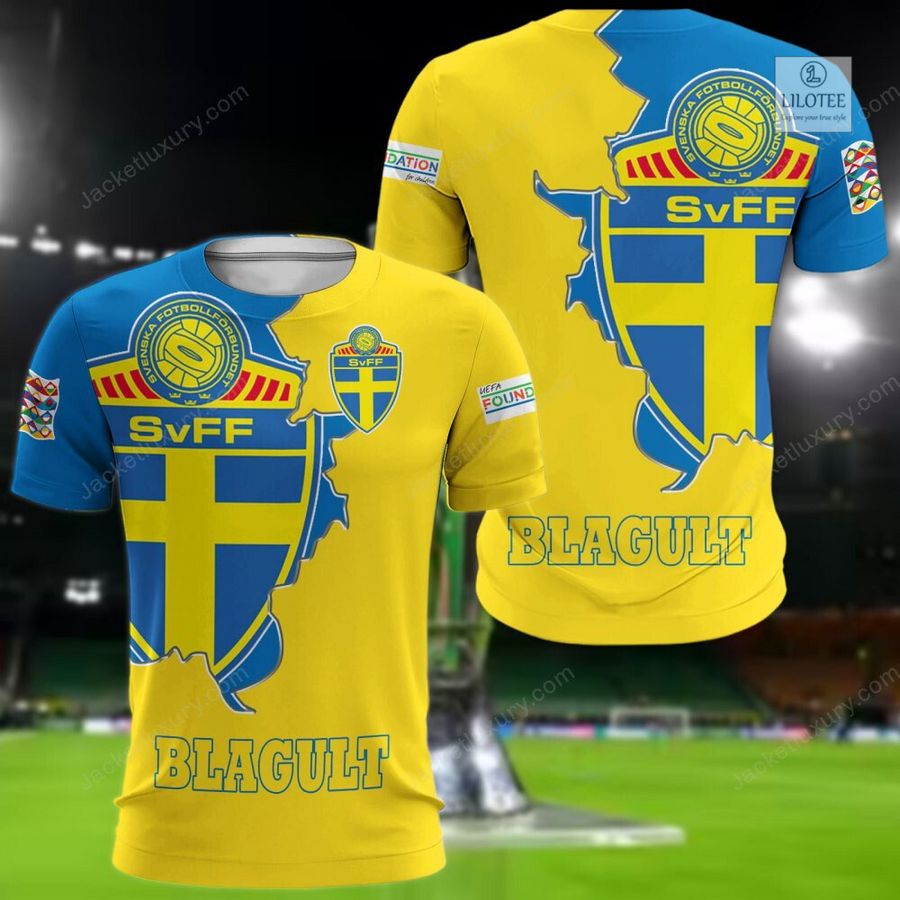 Sweden Blagult national football team 3D Hoodie, Shirt 8