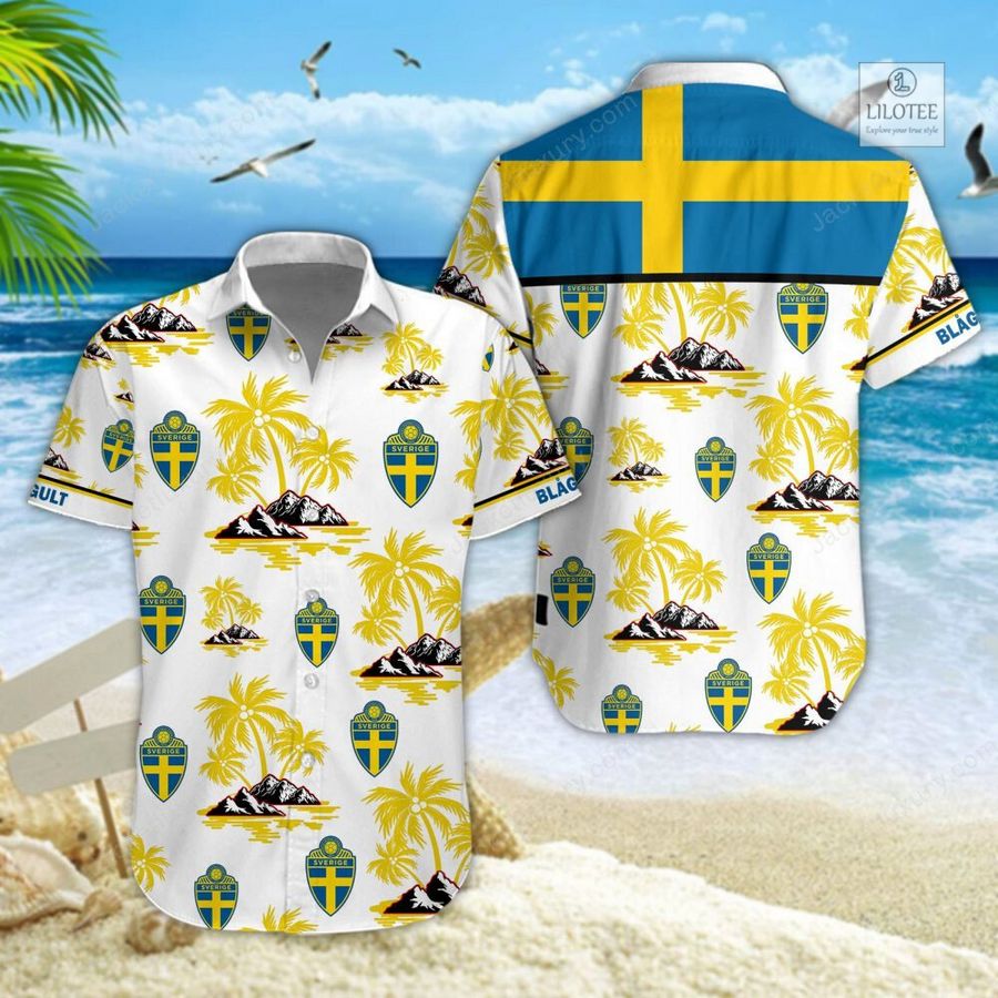 Sweden national football team Hawaiian Shirt, Short 7