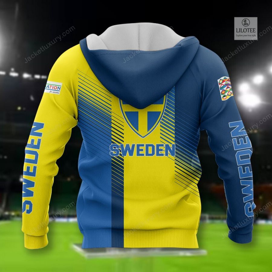 Sweden national football team yellow 3D Hoodie, Shirt 3
