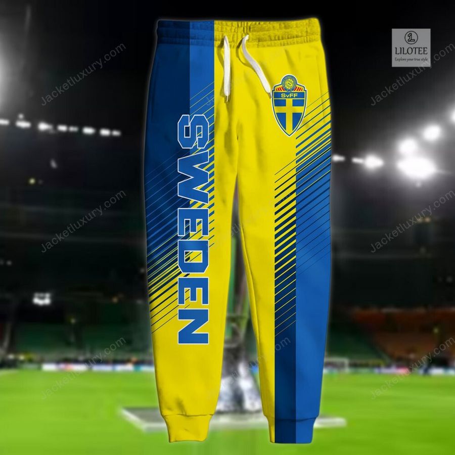 Sweden national football team yellow 3D Hoodie, Shirt 6