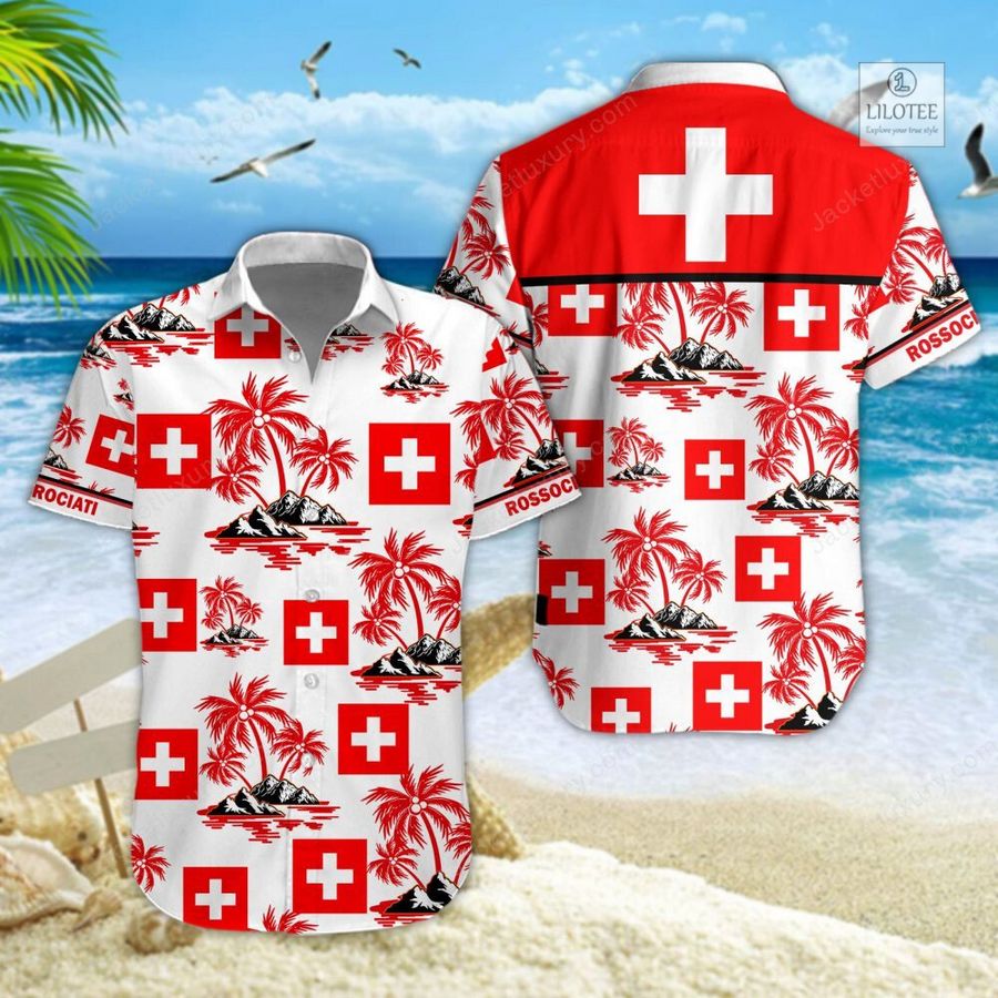BEST Switzerland national football team Hawaiian Shirt, Shorts 5
