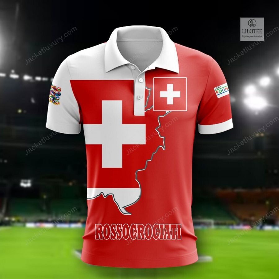 Switzerland Rossocrociati national football team 3D Hoodie, Shirt 25