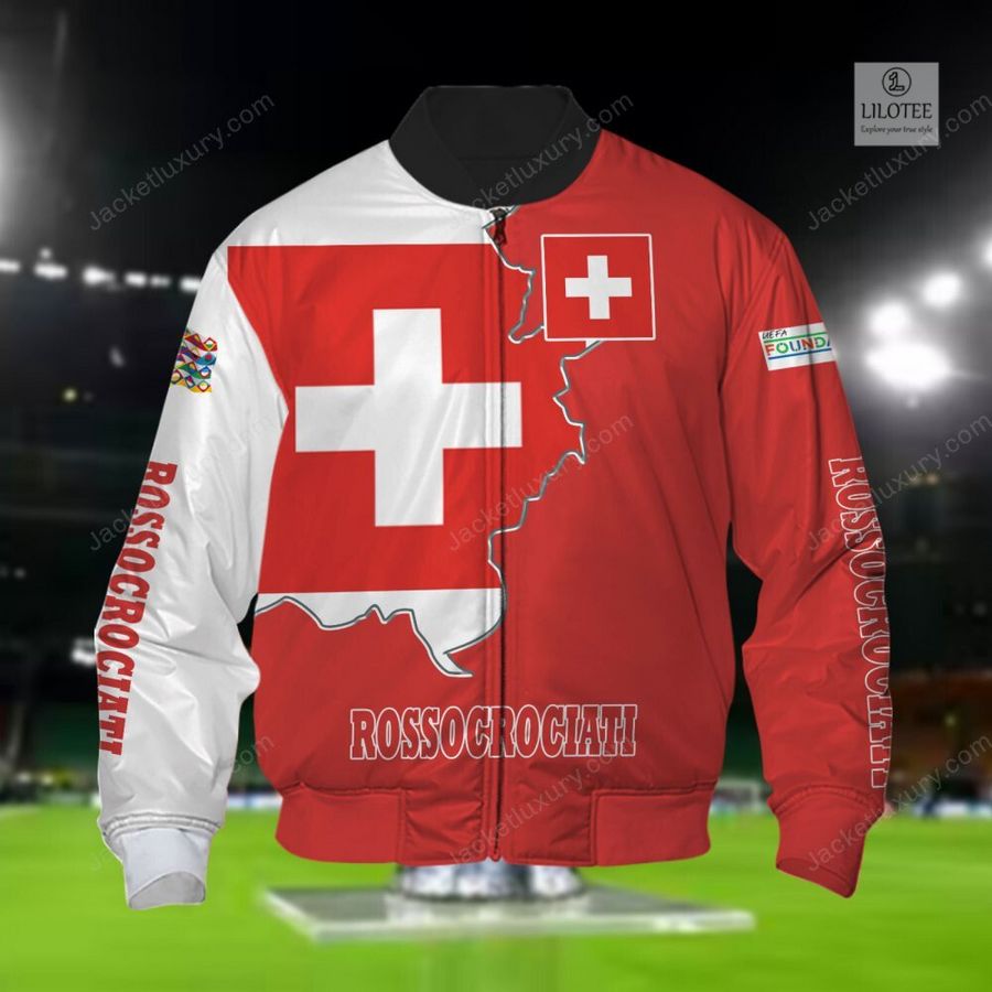 Switzerland Rossocrociati national football team 3D Hoodie, Shirt 7
