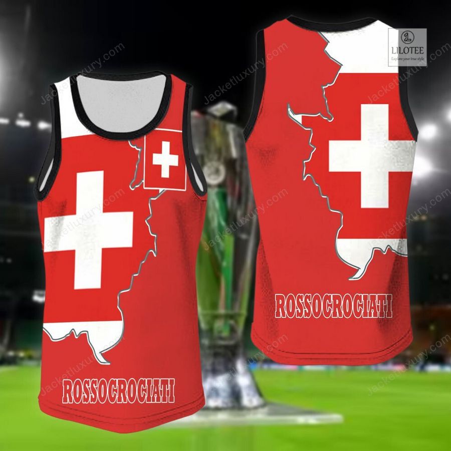 Switzerland Rossocrociati national football team 3D Hoodie, Shirt 9