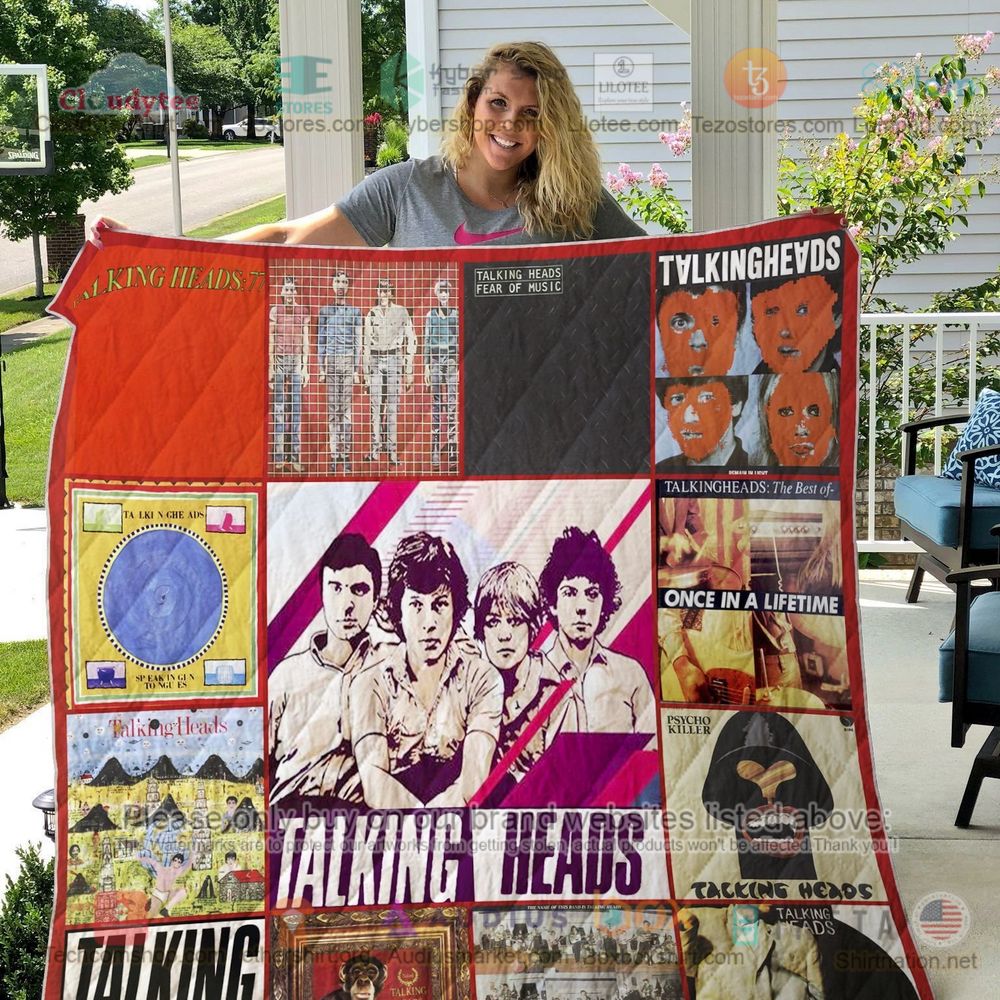 NEW Talking Heads Fear of music Quilt 6