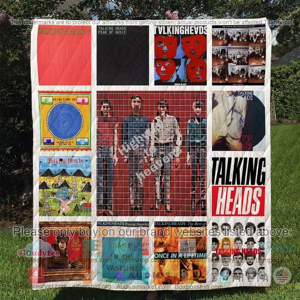 BEST Talking Heads More Songs About Buildings And Food Quilt 2