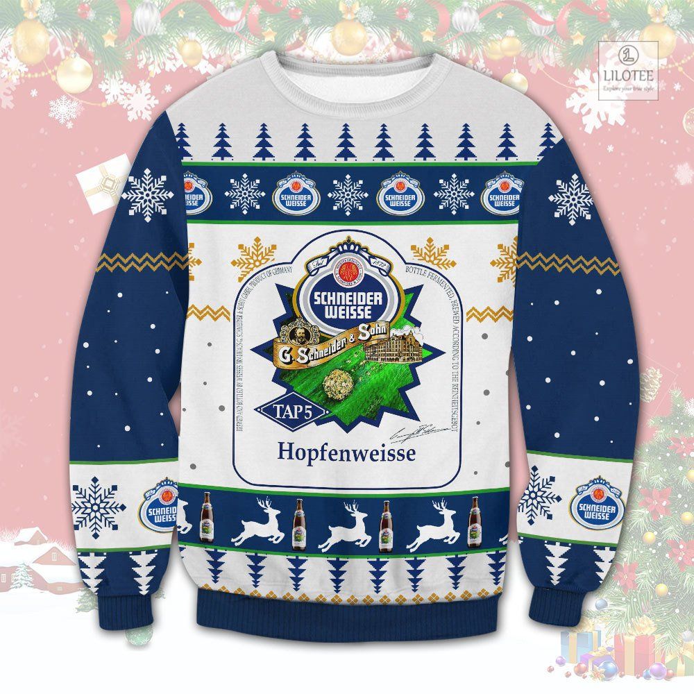BEST TAP5 Hopfenweisse Schneider Weisse Christmas Sweater and Sweatshirt 2