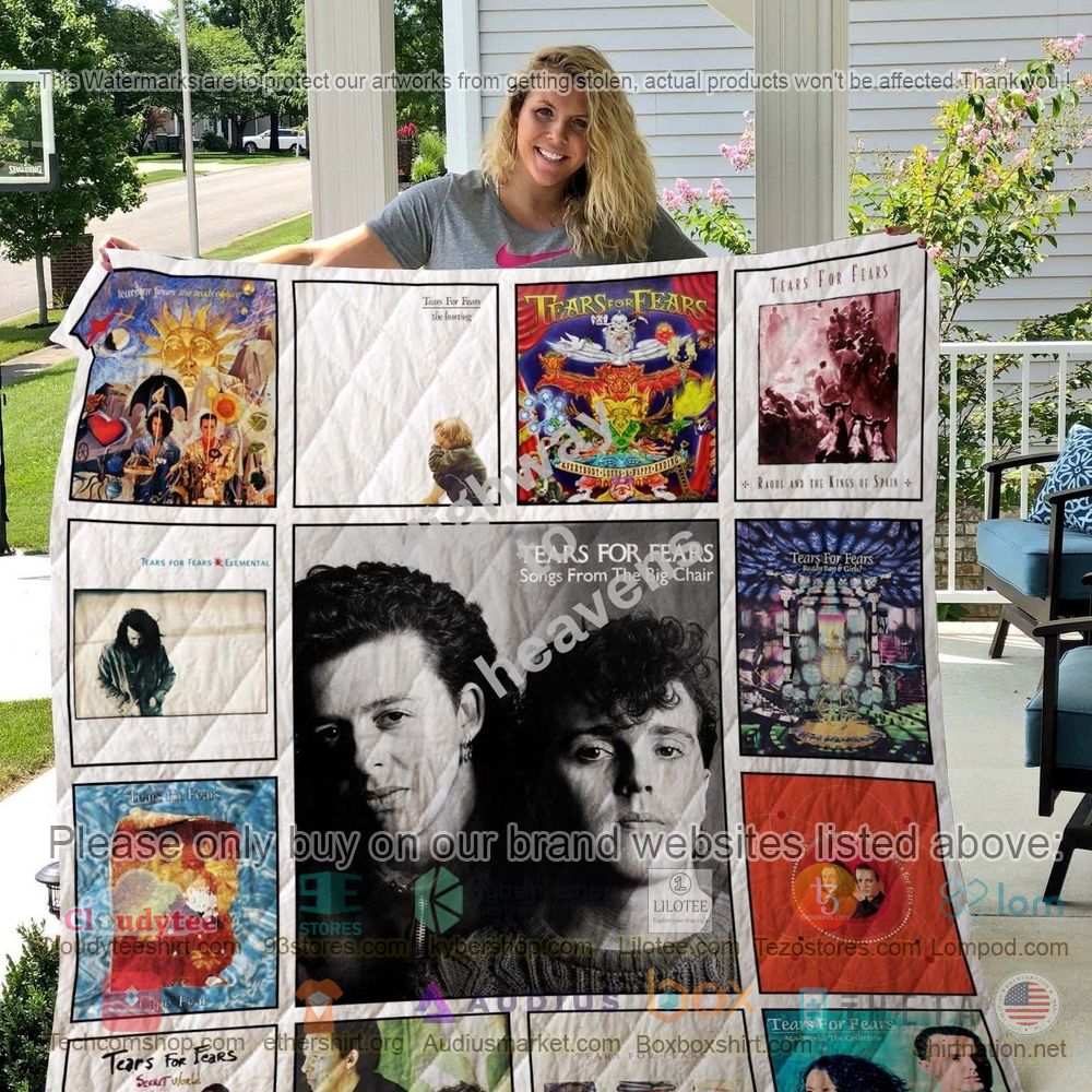 BEST Tears For Fears Memories Fade Quilt 6