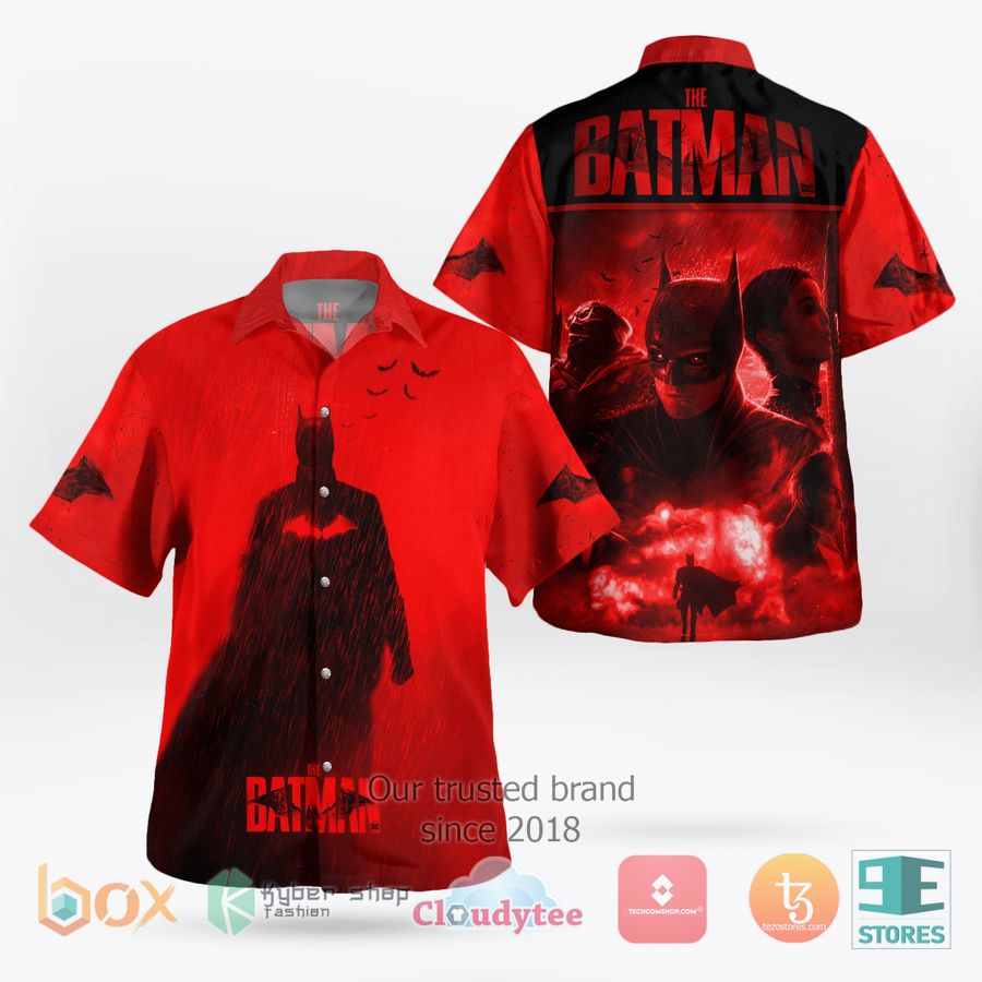 BEST The Batman Red Hawaii Shirt 9