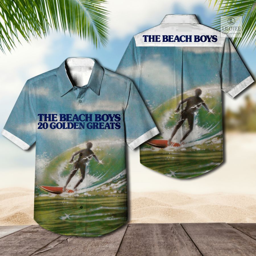BEST The Beach Boys 20 Golden Greats Hawaiian Shirt 2