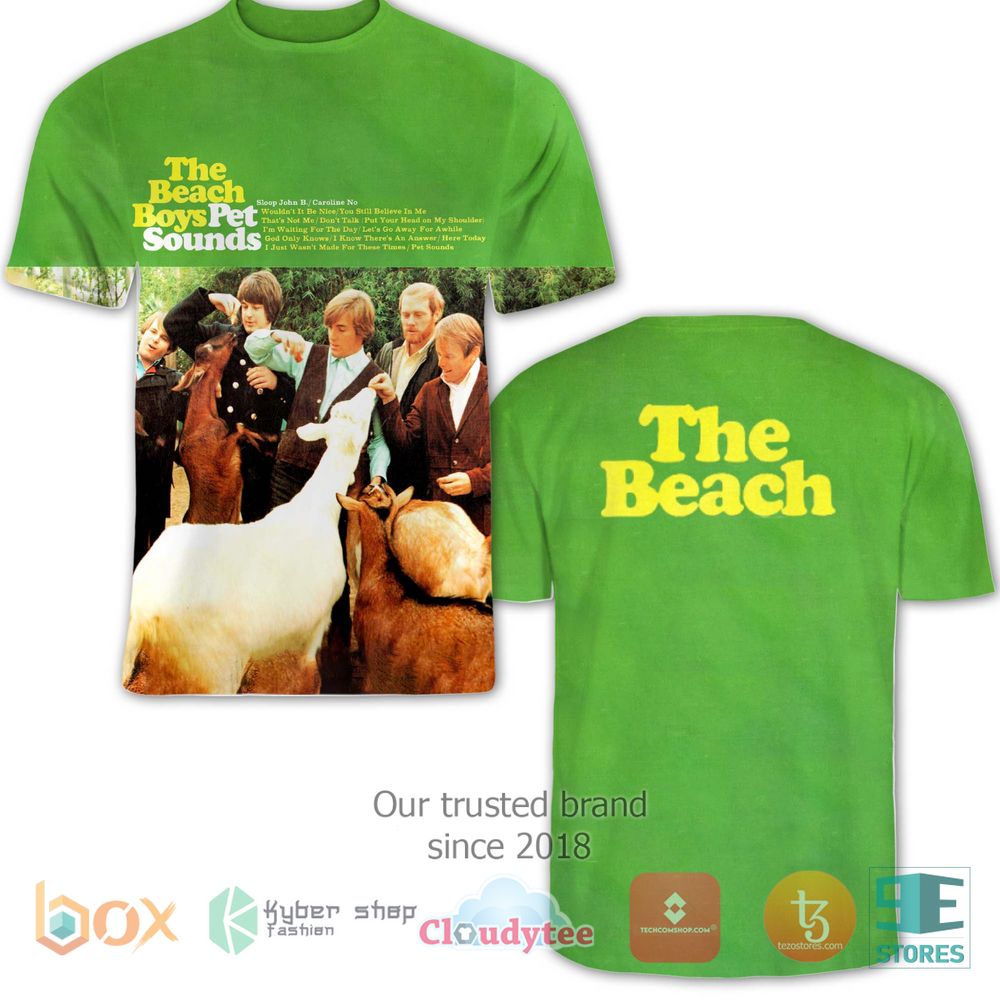 BEST The Beach Boys Pet Sounds 3D Shirt 3
