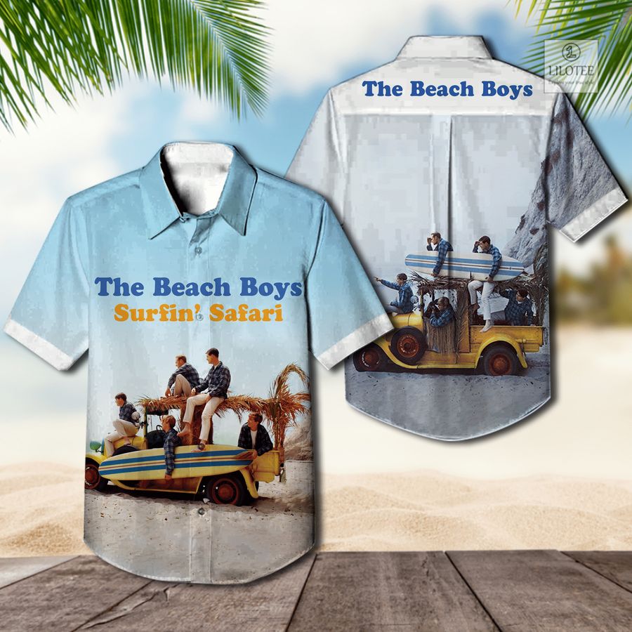 BEST The Beach Boys Surfin' Safari Hawaiian Shirt 2