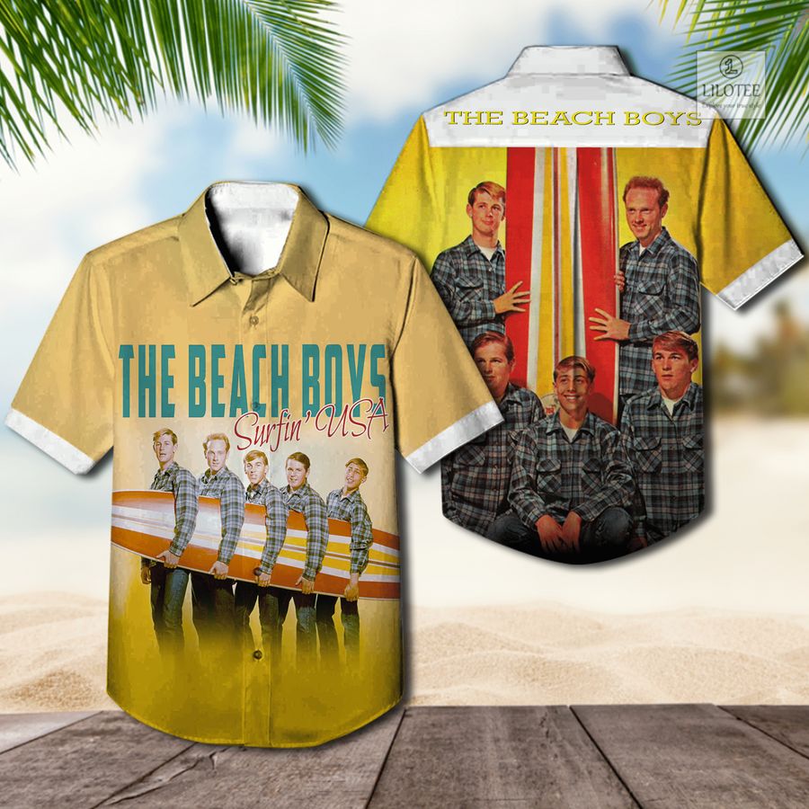 BEST The Beach Boys Surfin USA Hawaiian Shirt 2