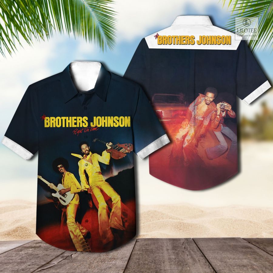 BEST The Brothers Johnson Right on Time Hawaiian Shirt 3