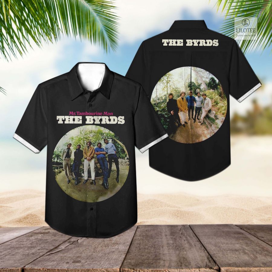 BEST The Byrds Mr. Tambourine Man Hawaiian Shirt 3