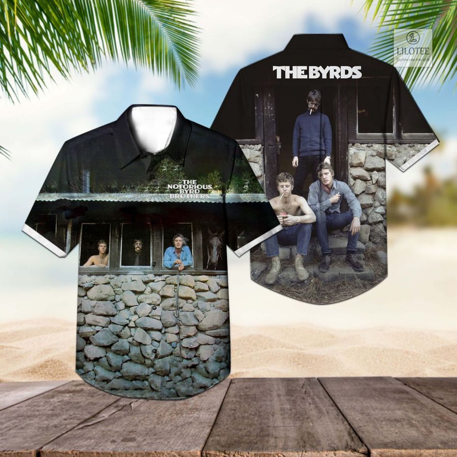 BEST The Byrds The Notorious Byrd Brothers Hawaiian Shirt 3